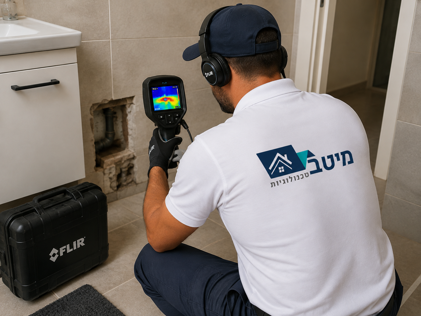 איתור נזילות ולחות